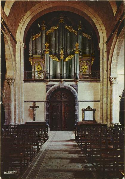 orgue de tribune : buffet d'orgue, vue générale