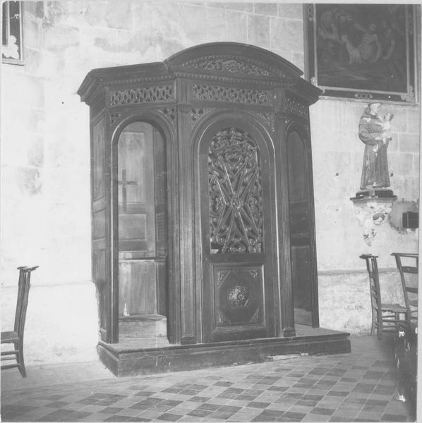 confessionnal, vue générale - © Ministère de la Culture (France), Médiathèque du patrimoine et de la photographie (objets mobiliers), tous droits réservés