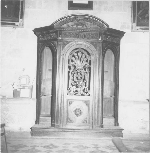 confessionnal, vue générale - © Ministère de la Culture (France), Médiathèque du patrimoine et de la photographie (objets mobiliers), tous droits réservés