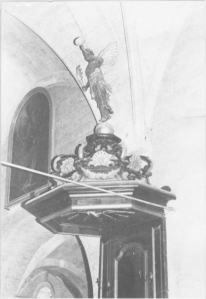chaire à prêcher, vue partielle