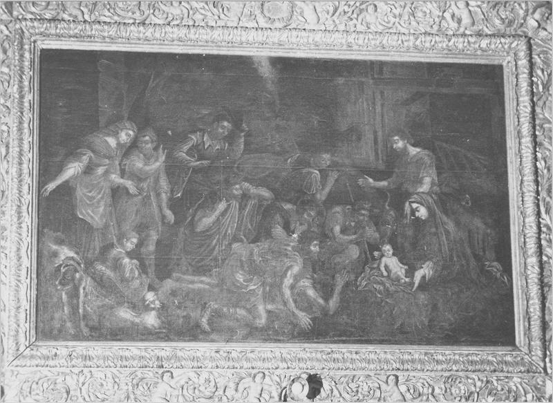 tableau : Adoration des bergers, vue générale