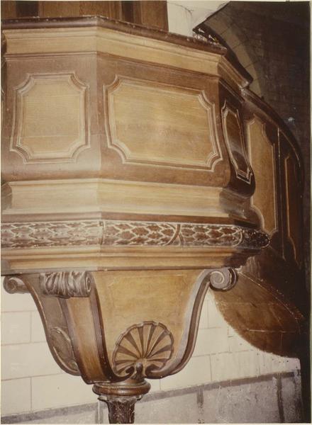 chaire à prêcher, détail - © Ministère de la Culture (France), Médiathèque du patrimoine et de la photographie (objets mobiliers), tous droits réservés