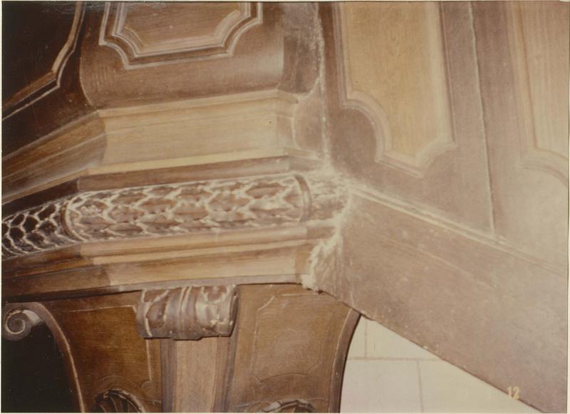 chaire à prêcher, détail - © Ministère de la Culture (France), Médiathèque du patrimoine et de la photographie (objets mobiliers), tous droits réservés