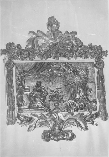 haut-relief : l'Annonciation, vue générale - © Ministère de la Culture (France), Médiathèque du patrimoine et de la photographie (objets mobiliers), tous droits réservés