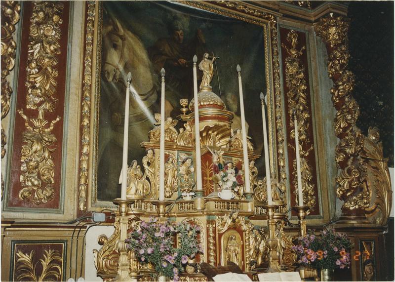 tabernacle du maître-autel, vue générale