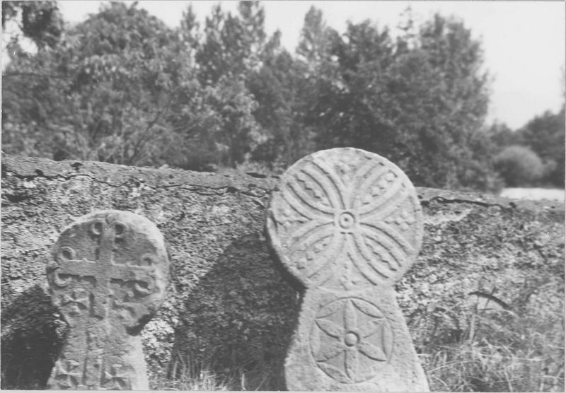 stèles discoïdales, revers