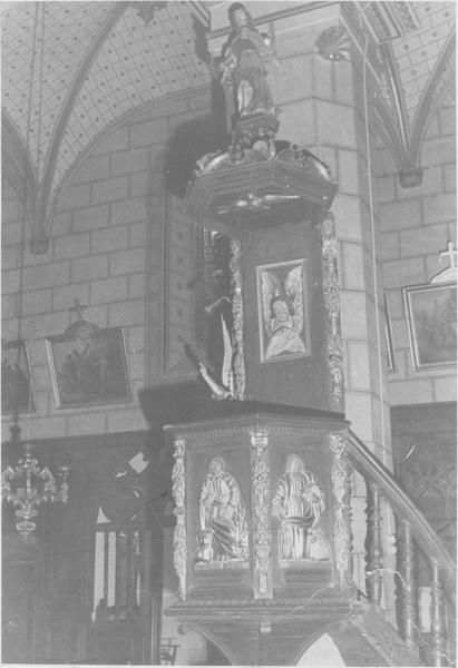 chaire à prêcher, vue générale