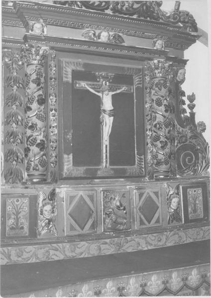 meuble de sacristie, vue partielle