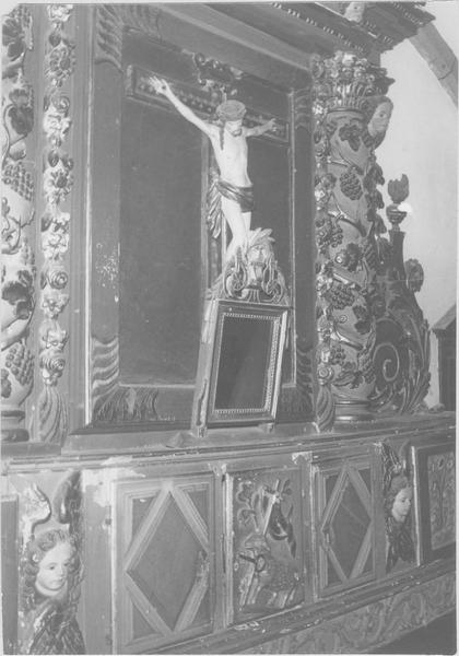 meuble de sacristie, vue partielle