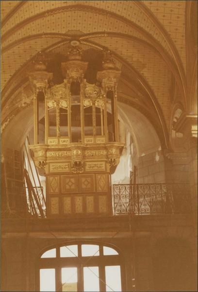 orgue de tribune, vue générale