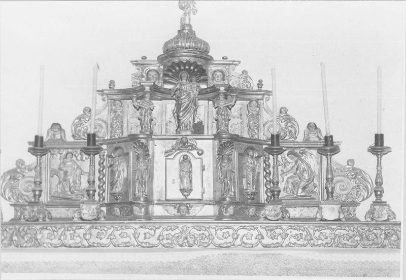 tabernacle du maître-autel, vue générale - © Ministère de la Culture (France), Médiathèque du patrimoine et de la photographie (objets mobiliers), tous droits réservés