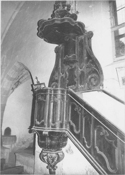 chaire à prêcher, vue générale