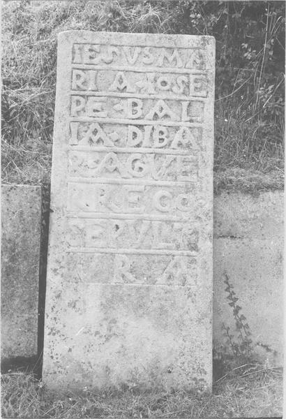 dalle funéraire, avers, vue générale - © Ministère de la Culture (France), Médiathèque du patrimoine et de la photographie (objets mobiliers), tous droits réservés