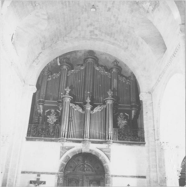 Orgue de tribune : buffet d'orgue