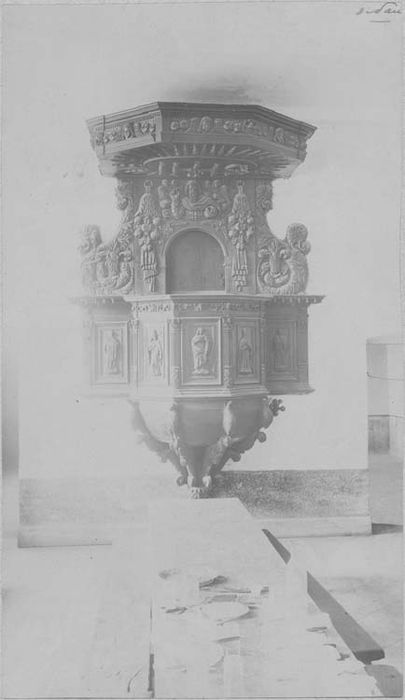 chaire à prêcher - © Ministère de la Culture (France), Médiathèque du patrimoine et de la photographie, diffusion GrandPalaisRmn Photo