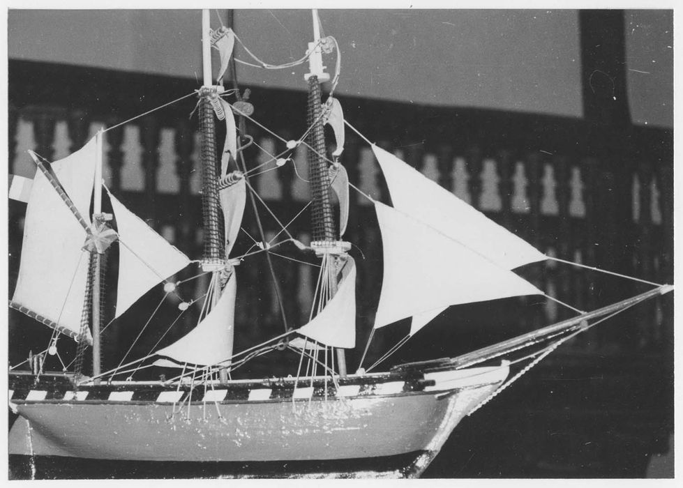 maquette ex-voto de bateau