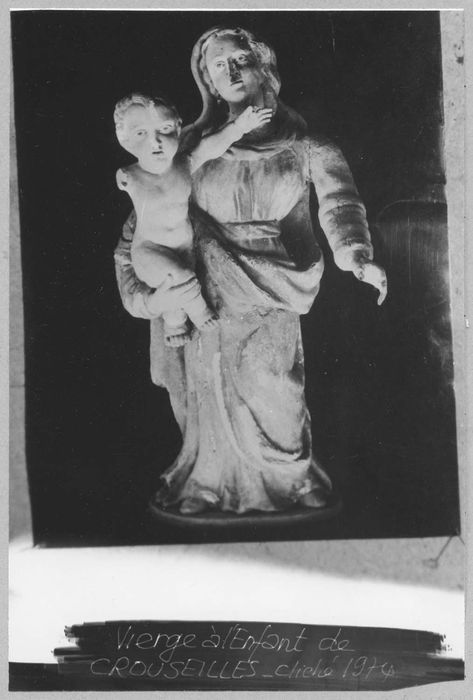 statue : Vierge à l'Enfant