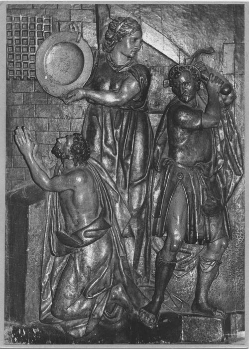 bas-relief : Décollation de saint Jean-Baptiste