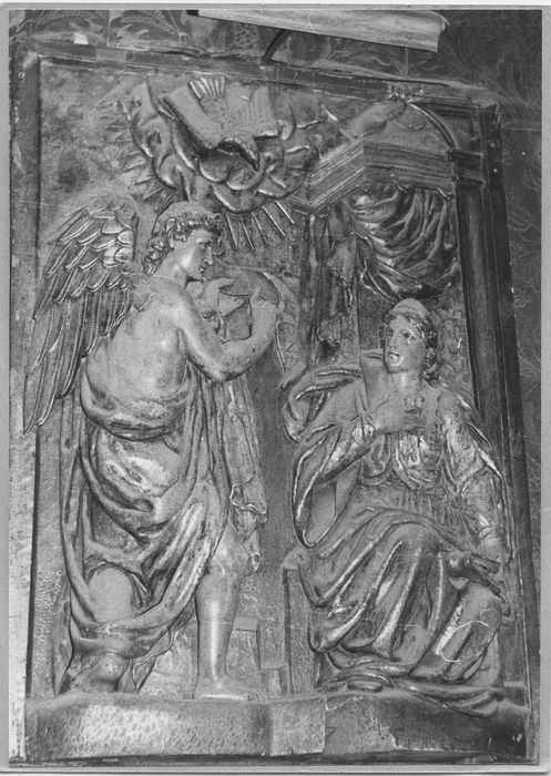 bas-relief : Annonciation
