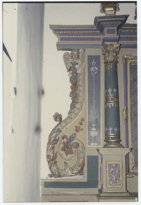 retable secondaire et cadre