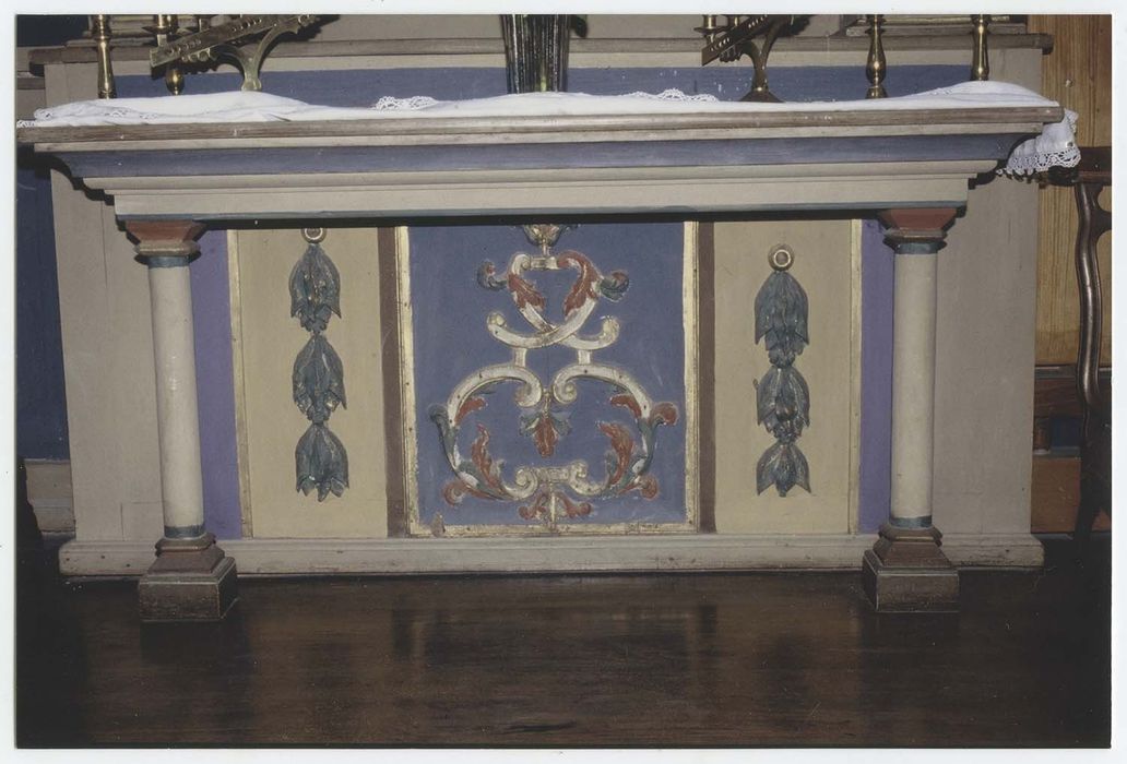 retable secondaire et cadre