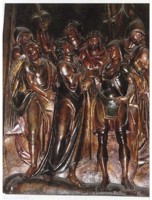 bas-relief : L'Arrestation de Jésus