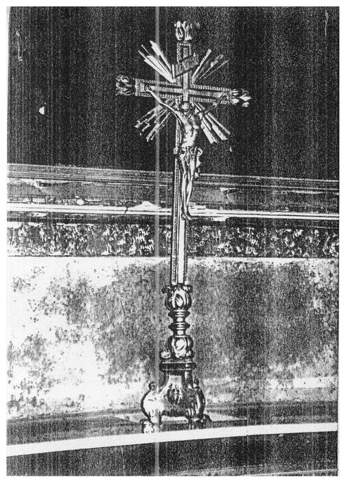 croix d'autel (photocopie numérisée)