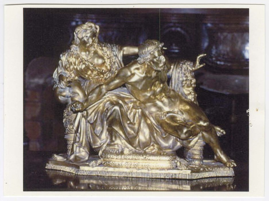 groupe sculpté : Samson et Dalila (photocopie numérisée)