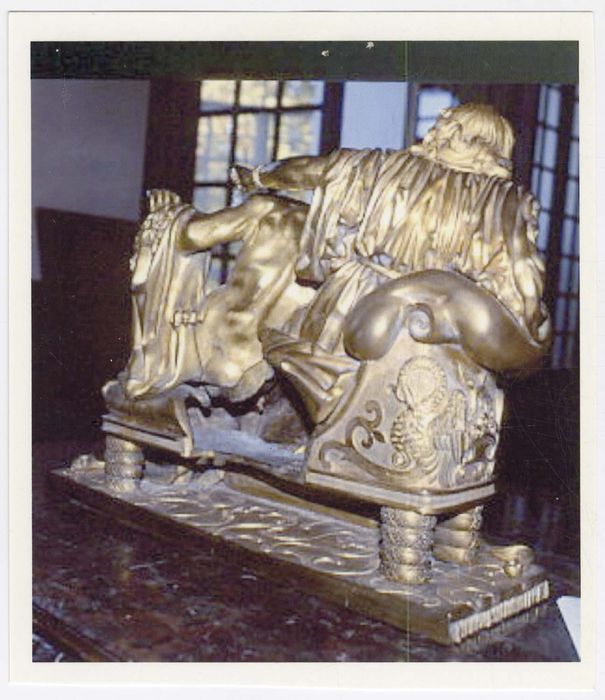 groupe sculpté : Samson et Dalila (photocopie numérisée)