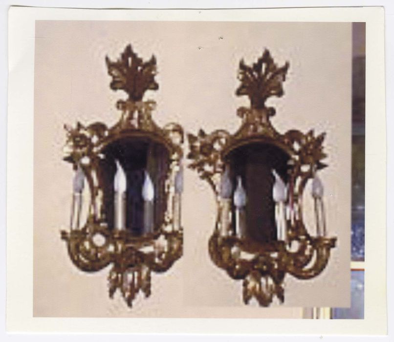 Deux miroirs avec deux bras de lumière