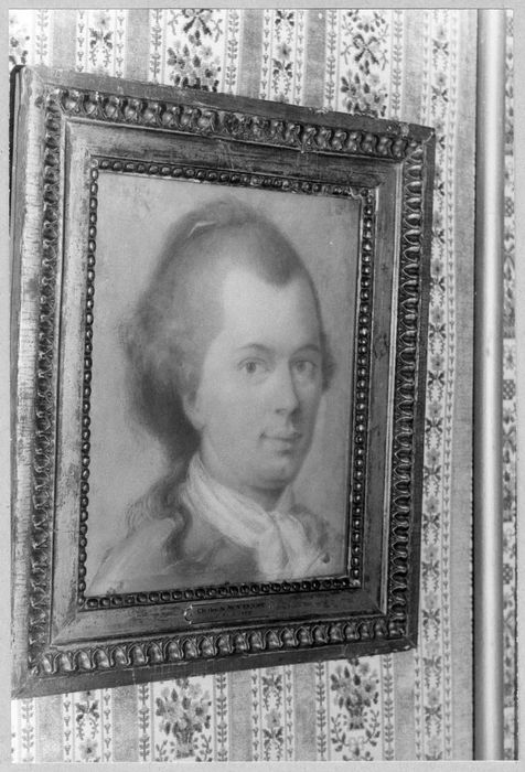 Dessin : Portrait présumé de Charles de Montesquieu