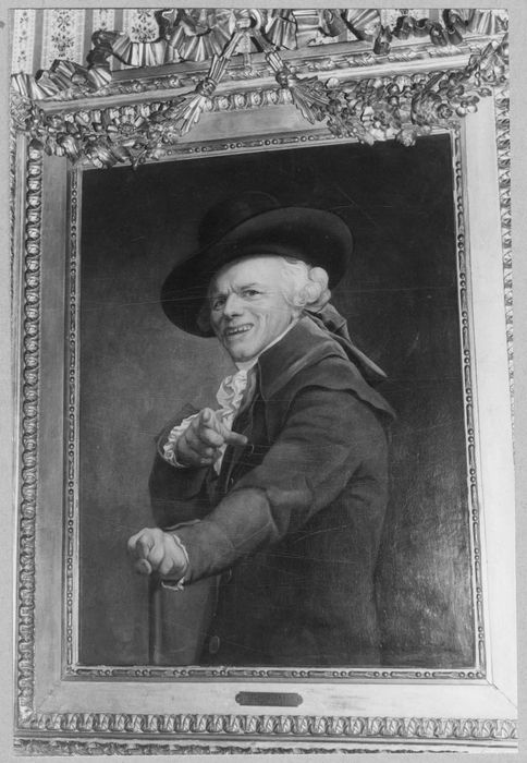 Tableau : L'Artiste sous les traits d'un moqueur