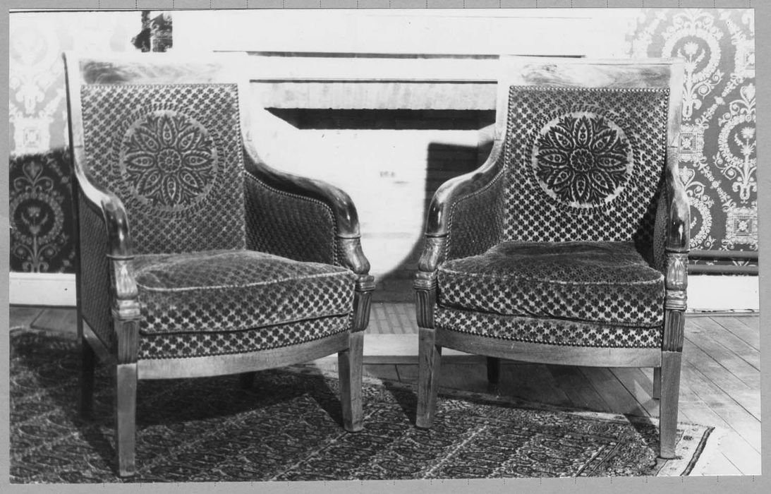 Paire de fauteuils (bergères)