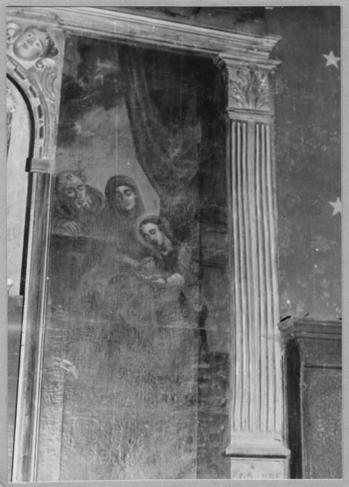 retable latéral et ses deux tableaux