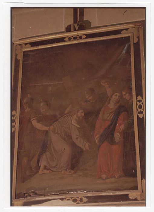 chemin de croix : quatorze tableaux et leurs cadres