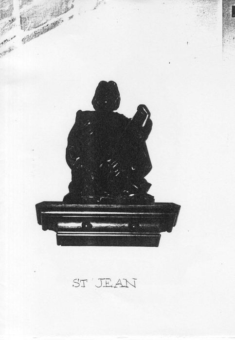 bas-relief : Saint Jean (photocopie numérisée)