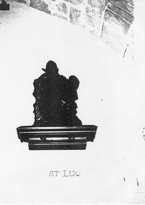 bas-relief : Saint Luc (photocopie numérisée)