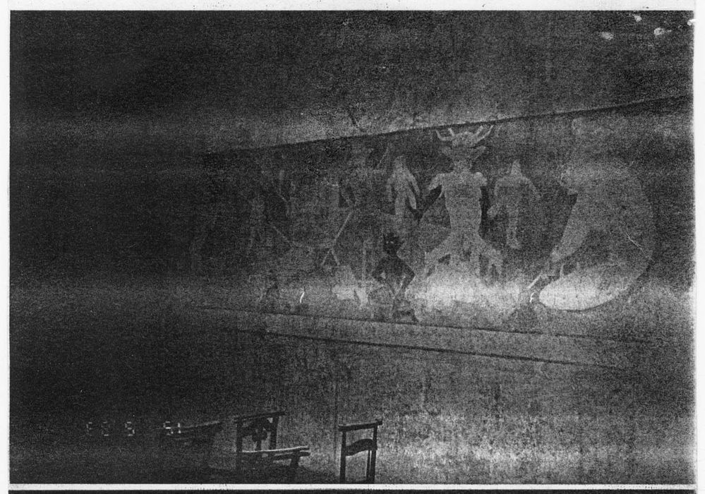 peintures murales du choeur (photocopie numérisée)