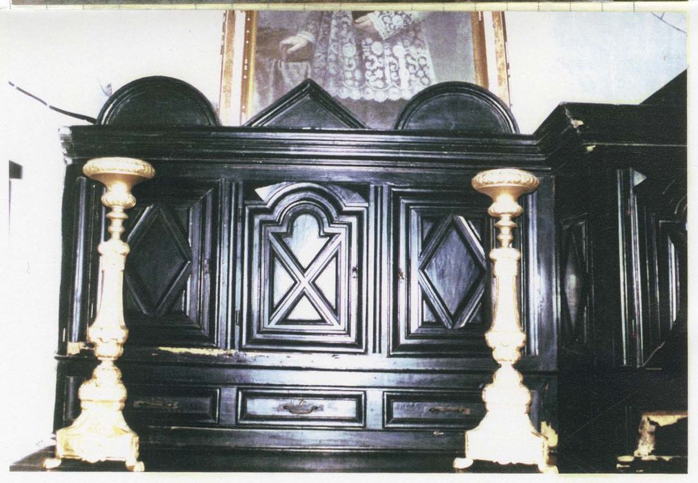 armoire de sacristie (photocopie numérisée)