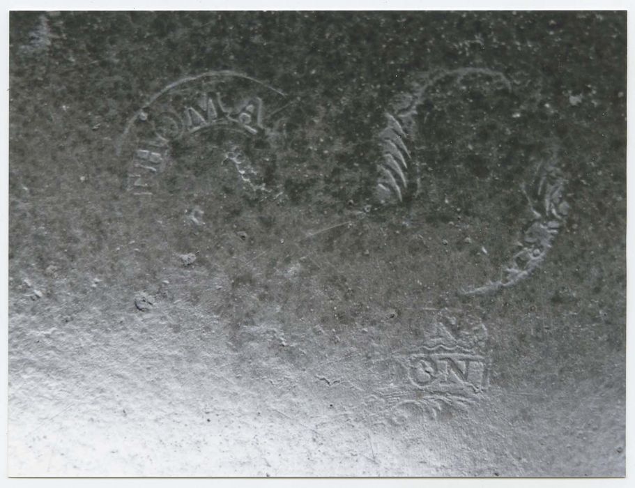 assiette plate détail