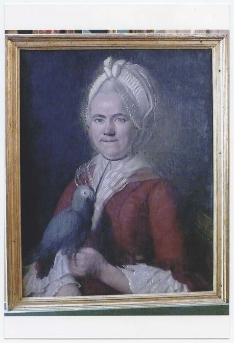 Tableau et son cadre : Portrait de Marguerite de Saint-Martin Campos