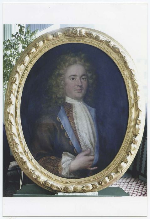 Tableau et son cadre : Portrait de Marsan de Lohobiague
