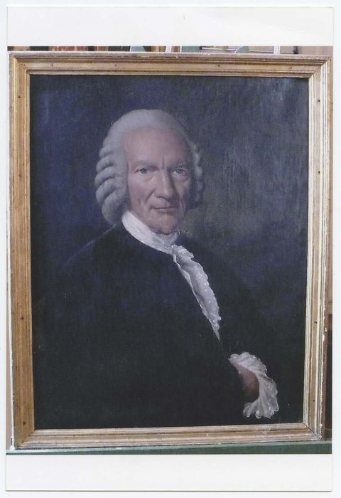 Tableau et son cadre : Portrait de Michel-Joseph Leremboure