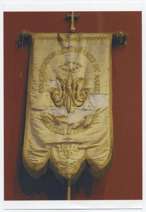 bannière de procession : Vierge