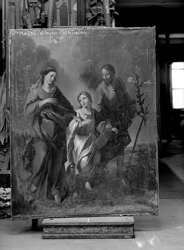 La sainte Famille, peinture sur toile