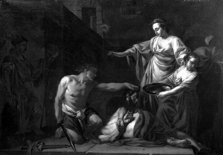 Décollation de saint Jean-Baptiste, peinture sur toile