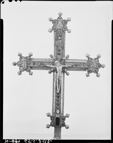 Croix de procession, face