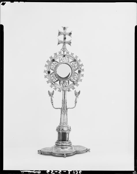 Reliquaire-monstrance, face