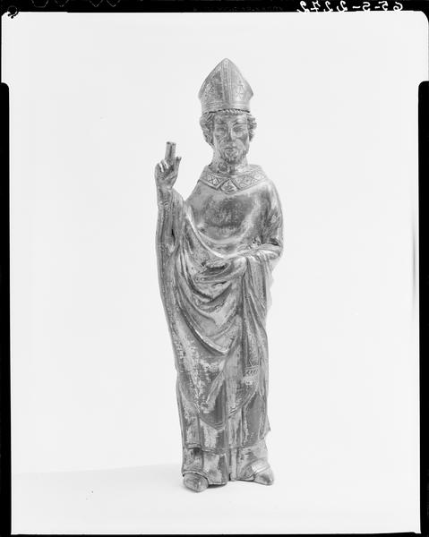 Statue (figurine d'applique) : saint Clair, de face