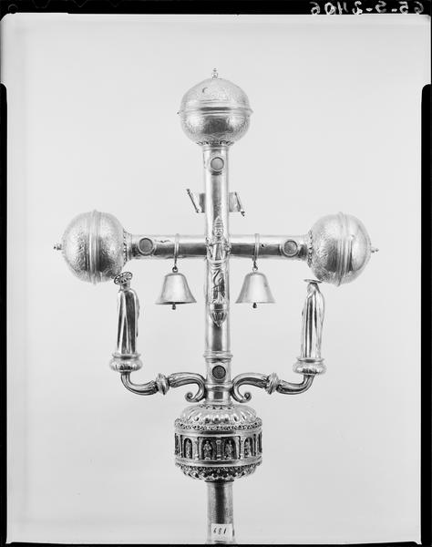 Croix de procession, revers